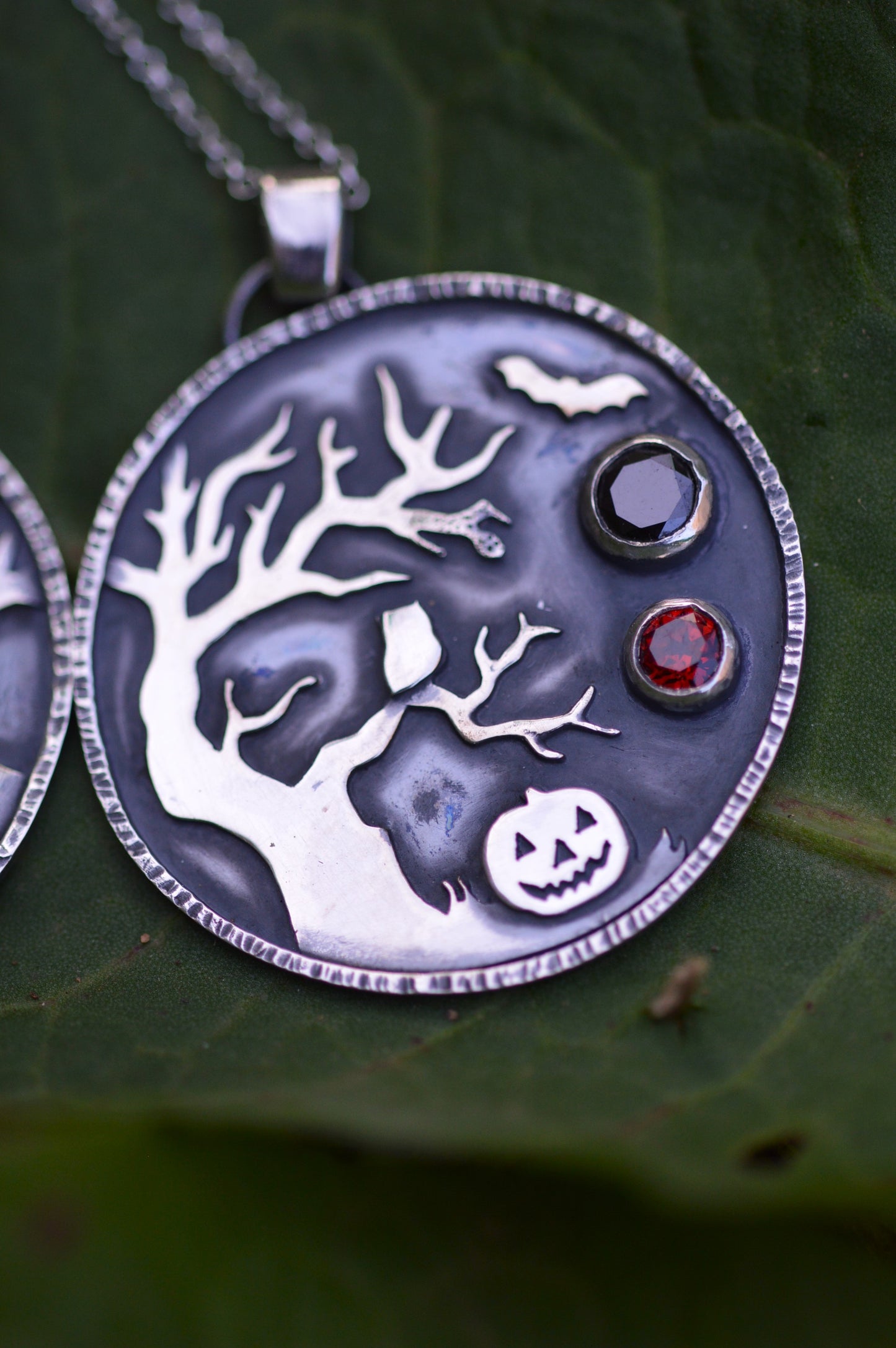 Pendentif - Nuit de Samhain "La Citrouille"