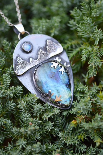 Pendentif -  N°1 "L'Esprit des Montagnes"