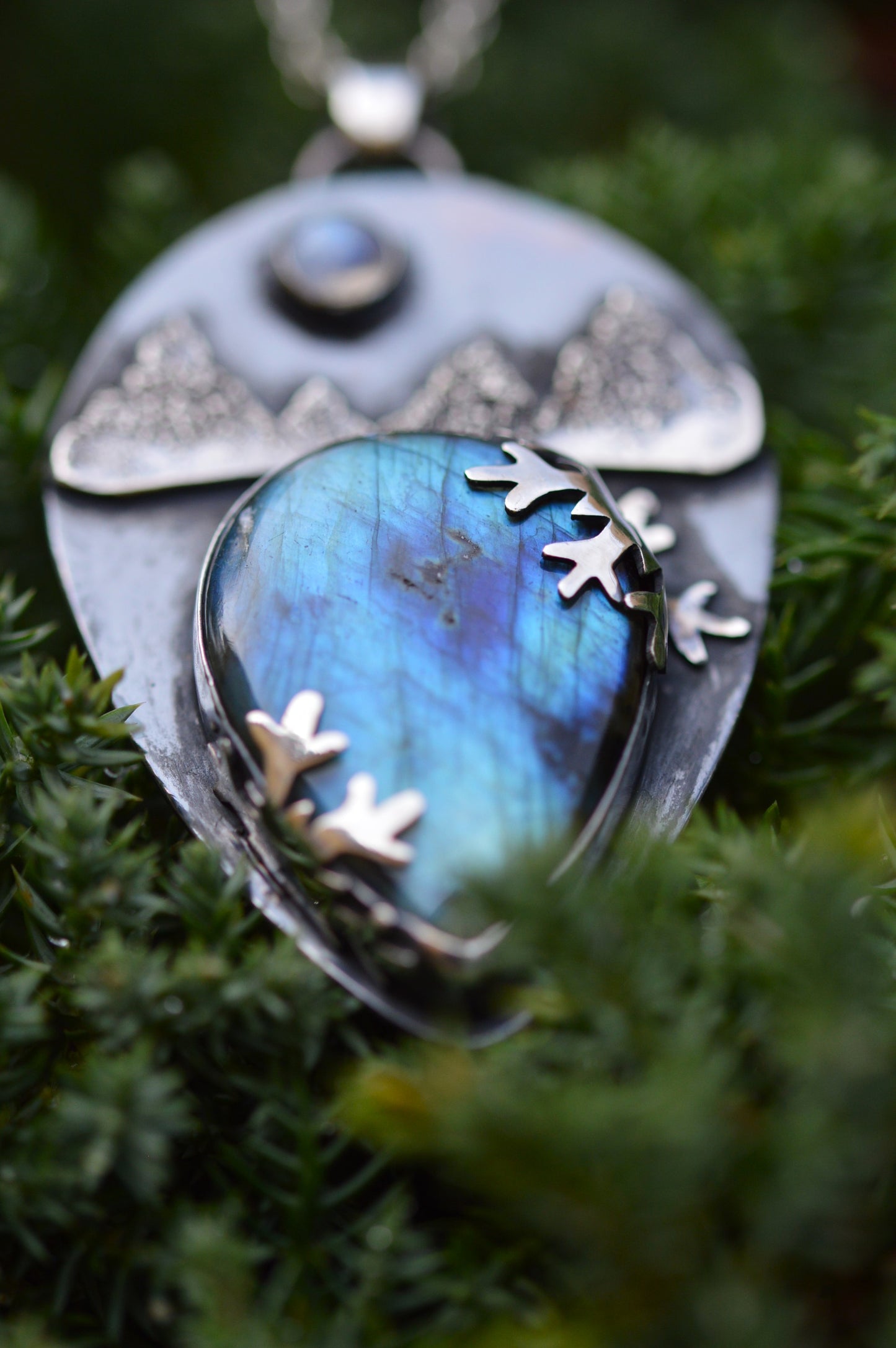 Pendentif -  N°1 "L'Esprit des Montagnes"