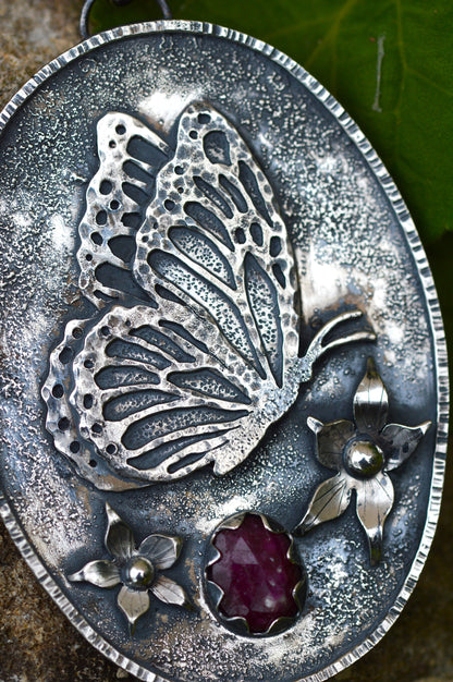 Pendentif -  Noble Papillon