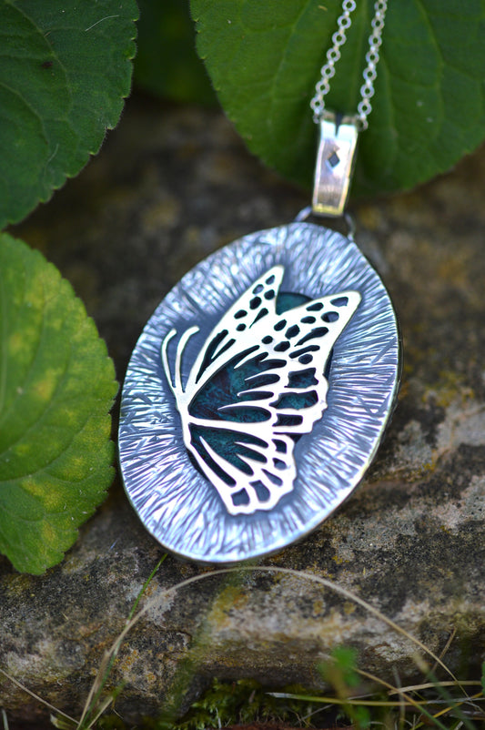 Pendentif -  Danse du Papillon n°2